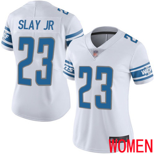 Detroit Lions Limited White Women Darius Slay Road Jersey NFL Football 23 Vapor Untouchable